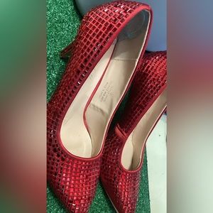 Red high heels